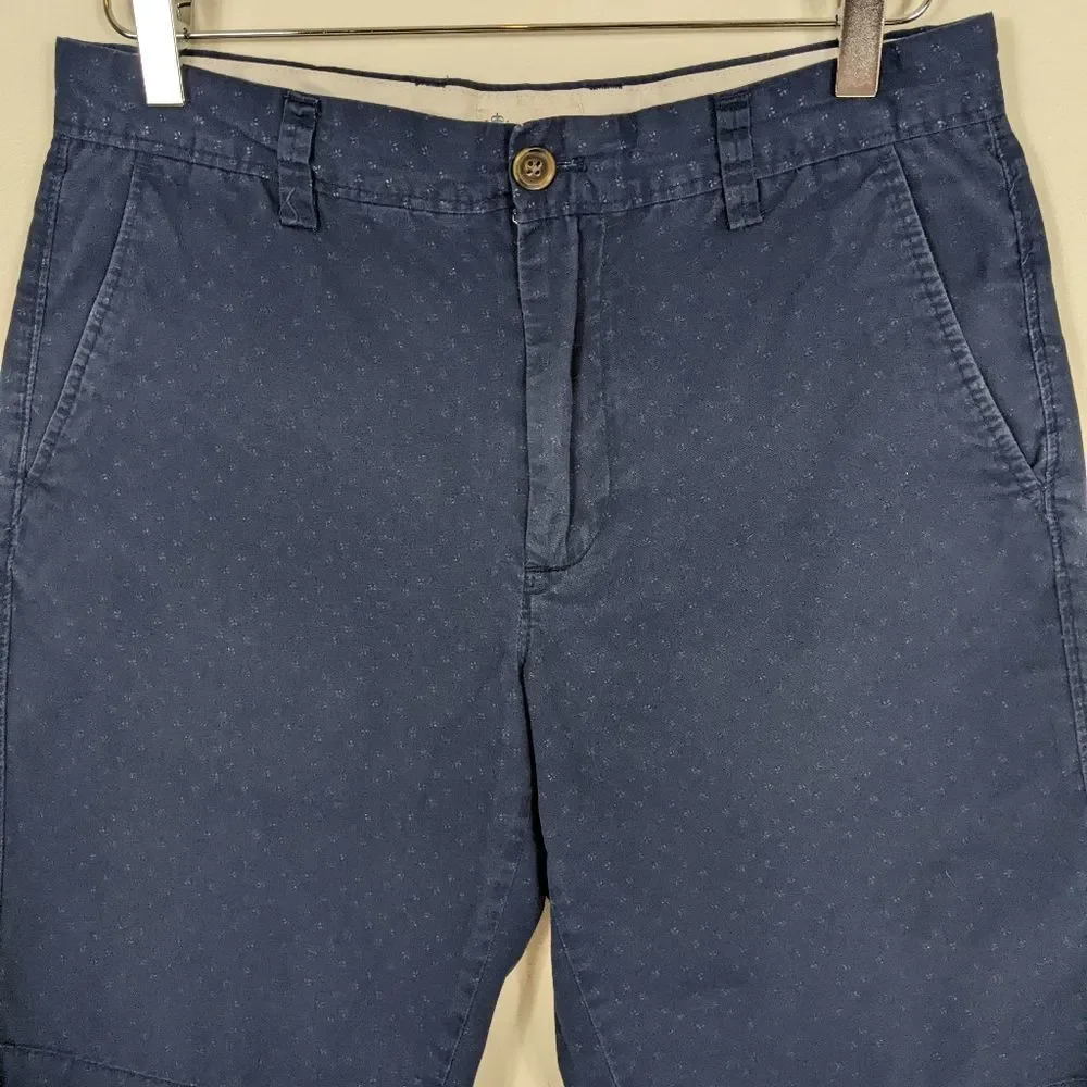 J. Crew Men's Navy Blue Cotton Shorts Waist 30